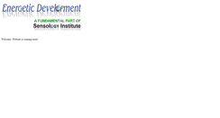 Desktop Screenshot of energeticdevelopment.com